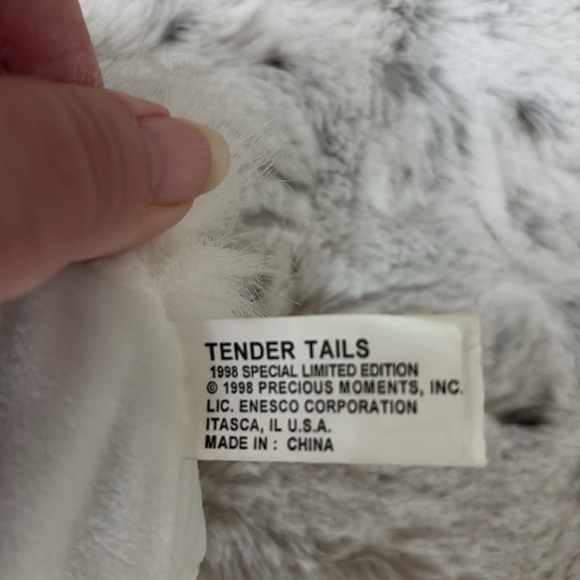 Tender Tails by Precious Moments Plush Owl  Beanie. Vintage - Picture 6 of 7